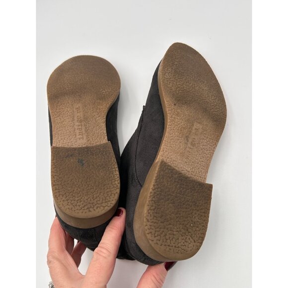 INDIGO RD Womens Dark Gray Faux Suede Chukka Boots Size 9M Ankle Booties - Picture 8 of 14